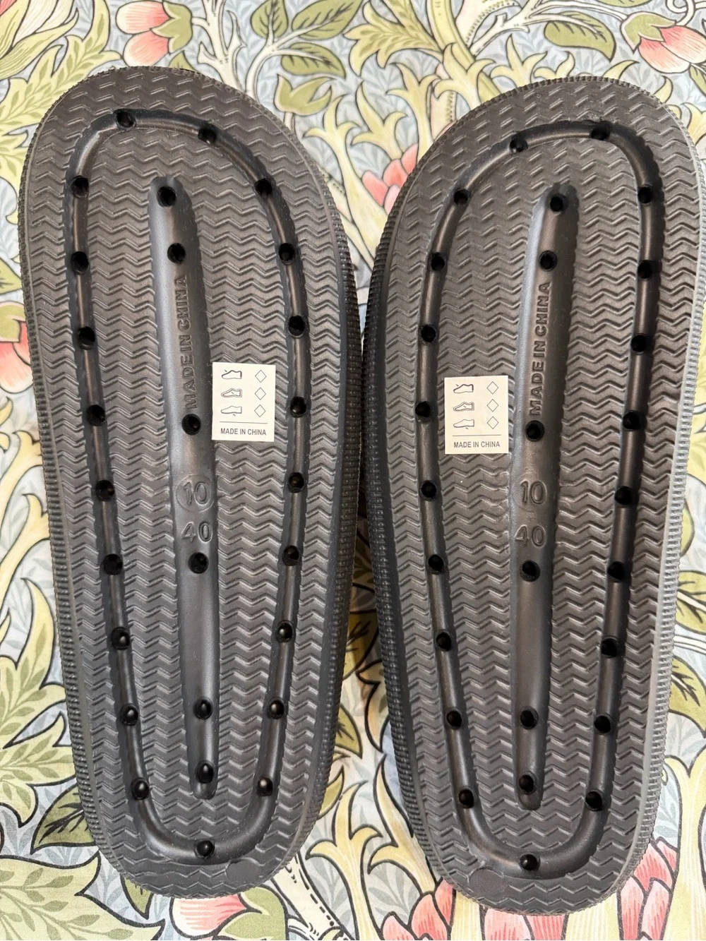 Air Balance Men's Black Slide Sandals. Size 10. EU40. NWOT.